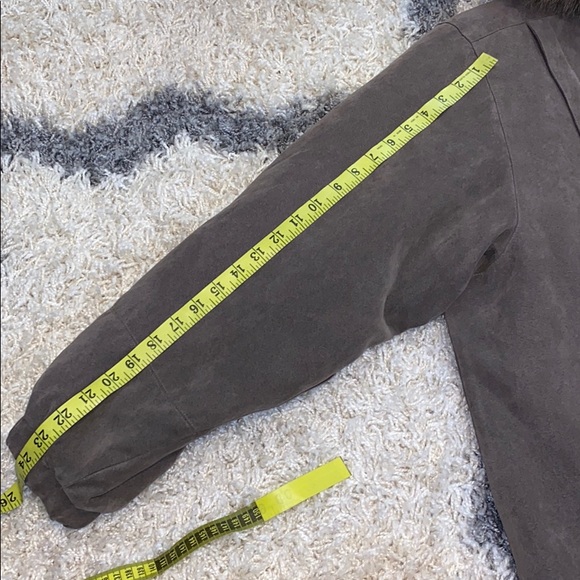 Fox fur trim thermal winter coat - Picture 4 of 13